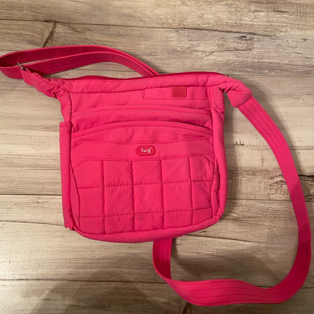 Pink Lug Bag